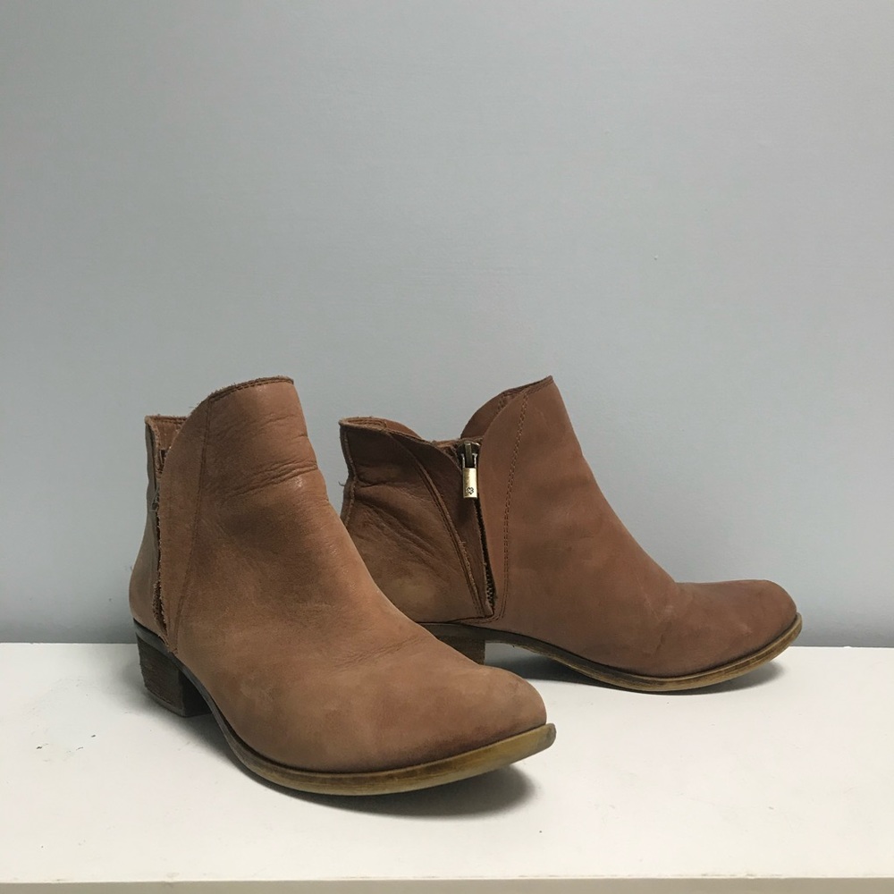 Lucky Brand Leather Booties